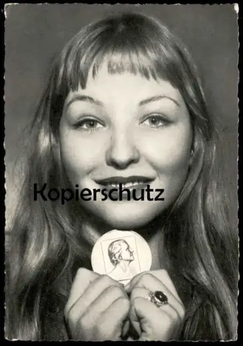 ÄLTERE POSTKARTE MARIA MARINA VLADY FILM-SCHAUSPIELERIN MEDAILLE PARIS 10. MAI actress postcard Ansichtskarte AK cpa