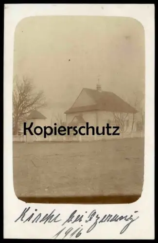 ALTE POSTKARTE DEUTSCHE KOLONIE DORFKIRCHE IN ALEXANDROWSK 1916 RUSSLAND Alexandrowska Russia Ansichtskarte cpa postcard