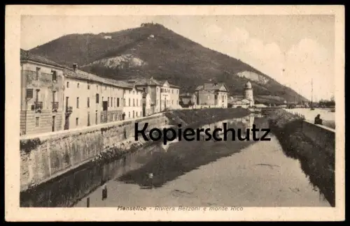 ALTE POSTKARTE MONSELICE RIVIERA BELZONI E MONTE RICO Montericco Cartolina Italia Italien Ansichtskarte AK cpa postcard