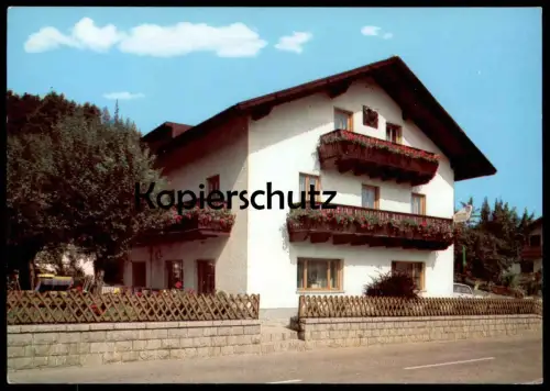 ÄLTERE POSTKARTE MAIS BEI NEUKIRCHEN HL. BLUT GASTHOF PENSION SPERL BAYERN Ansichtskarte AK postcard cpa