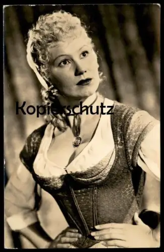 ALTE POSTKARTE LORE FRISCH FILM-SCHAUSPIELERIN DEFA FILM ZAR UND ZIMMERMANN TRACHT actress acteur Film Foto postcard AK