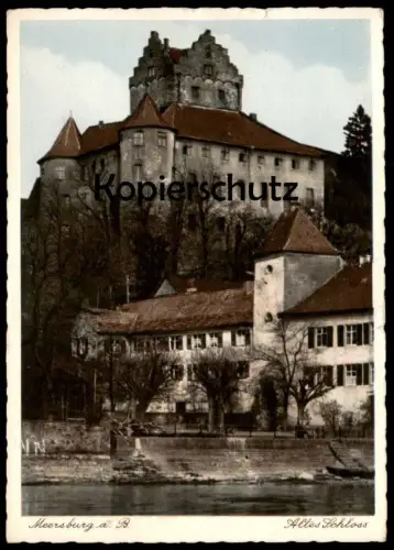 ALTE POSTKARTE MEERSBURG AM BODENSEE ALTES SCHLOSS 1938 castle chateau Ansichtskarte AK postcard cpa
