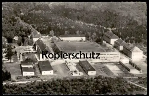 ALTE POSTKARTE SAARBRÜCKEN GESAMTANSICHT DER UNIVERSITÄT DES SAARLANDES Panorama Totalansicht Ansichtskarte cpa postcard