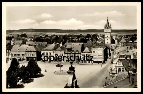 ALTE POSTKARTE VYSOKE MYTO NAMESTI KLEMENTA GOTTWALDA Ceska czech republic Tschechische Republik AK cpa postcard