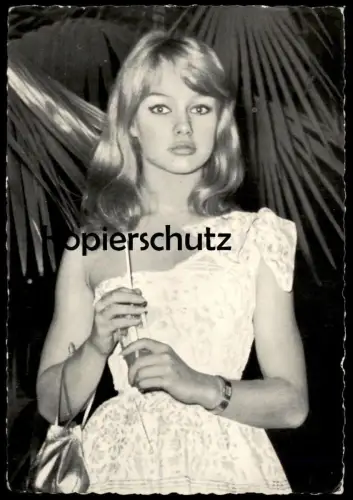 ALTE POSTKARTE MARION MICHAEL BERLIN FILM-SCHAUSPIELERIN actress Drink Longdrink Foto Photo Ansichtskarte postcard cpa