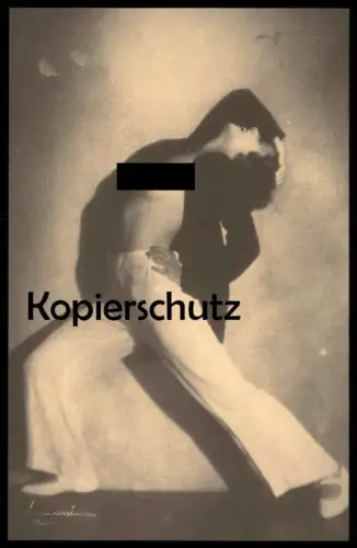 ÄLTERE REPRO ? POSTKARTE AKT NACKTE FRAU BRUST EROTIK eroticism femme seins nus nude breast woman nudity postcard