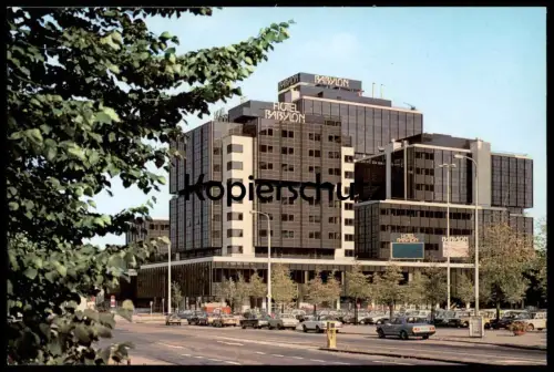 ÄLTERE POSTKARTE DEN HAAG WINKELCENTRUM BABYLON HOTEL SHOPPING CENTRE EINKAUFSZENTRUM Briefkaart Ansichtskarte postcard