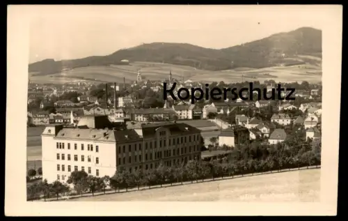 ALTE POSTKARTE MÄHRISCH SCHÖNBERG SUDETENLAND PANROAMA SUDETEN Sumperk Mähren Ceska Ansichtskarte AK cpa postcard