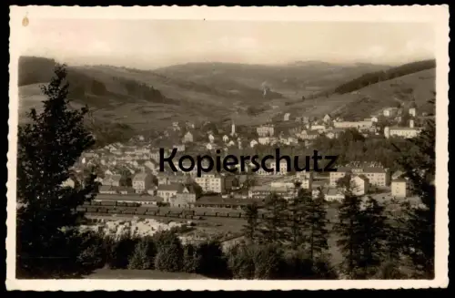 ALTE POSTKARTE WSETIN VSETIN BAHNHOF PANORAMA GÜTERWAGGONS ZUG gare train station Ceska Republika postcard Ansichtskarte