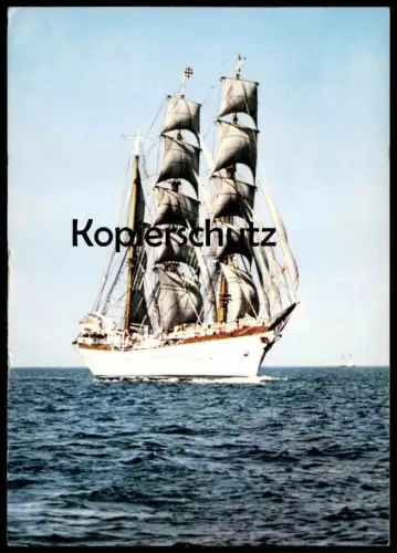 ÄLTERE POSTKARTE SEGELSCHULSCHIFF GORCH FOCK SEGELSCHIFF Schiff sailing ship Ansichtskarte AK cpa postcard