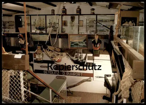 ÄLTERE POSTKARTE MARINE- UND SCHIFFSMUSEUM SENDEN BEI MÜNSTER SCHIFF SEYDLITZ RUHRORT HELLMUTH KLAPP AK postcard