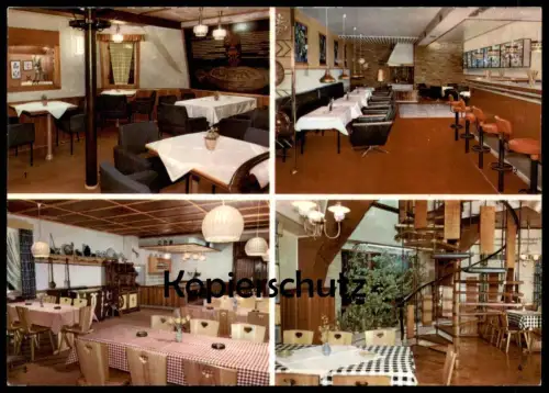 ÄLTERE POSTKARTE GROSS STIETEN VEG (Z) TIERZUCHT GASTSTÄTTE MÜHLE BAR KREIS WISMAR DORF MECKLENBURG-VORPOMMERN postcard