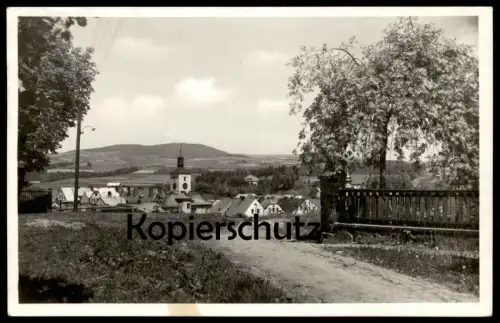 ALTE POSTKARTE JILEMNICE STARKENBACH WEG PANORAMA 1940 Ceska Republika Tschechische Repubilk postcard cpa Ansichtskarte