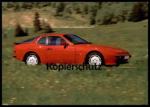 ÄLTERE POSTKARTE PORSCHE 944 AUTO LOTTO EXTRA 11 PORSCHE 944 77 GOLF GTI car cpa postcard Ansichtskarte AK