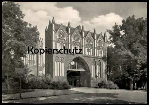 ALTE POSTKARTE NEUBRANDENBURG TREPTOWER TOR UNSER MECKLENBURG HEIMATBLATT IN DER BRD gate porte Ansichtskarte postcard