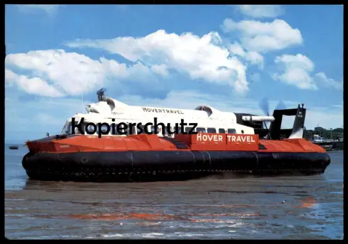 ÄLTERE POSTKARTE HOVERTRAVEL FREEDOM LUFTKISSENBOOT HOVERCRAFT RYDE SOUTHSEA Schiff ship bateau Ansichtskarte postcard