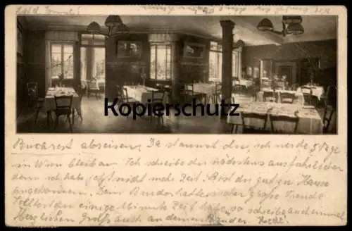 ALTE POSTKARTE HOTEL SONNE PFORZHEIM 1923 Ansichtskarte cpa AK postcard