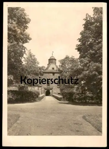 ALTE KARTE SCHLOSS CROTTORF FRIESENHAGEN bei Kirchen Sieg Krottorf castle chateau Photo Foto cpa postcard