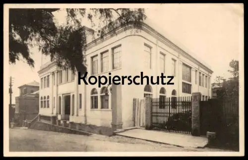 ALTE POSTKARTE KOBE CLUB CONCORDIA 1930 STREET HOUSE JAPAN cpa postcard Ansichtskarte AK