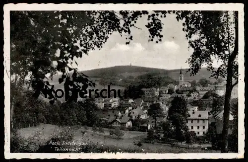 ALTE POSTKARTE ASCH SUDETENGAU AS TEILANSICHT PANORAMA Feldpost ceska republika czech republic postcard AK Ansichtskarte