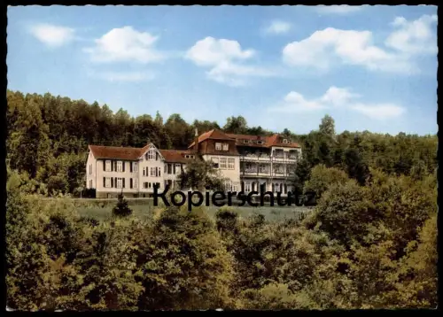 ÄLTERE POSTKARTE AU AN DER SIEG WINDECK BIBEL- UND ERHOLUNGSHEIM HAUS HOHEGRETE GMBH Ansichtskarte AK postcard cpa