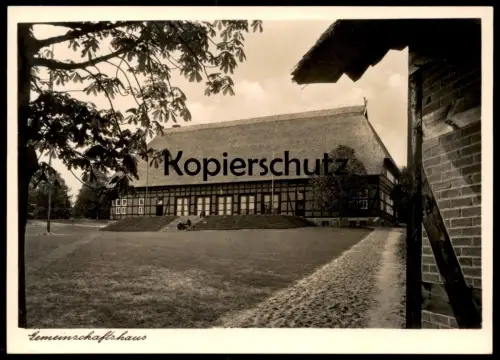ALTE POSTKARTE ALT REHSE GEMEINSCHAFTSHAUS FÜHRERSCHULE DER DEUTSCHEN ÄRZTESCHAFT BEI NEUBRANDENBURG AK cpa postcard