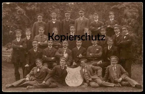 ALTE FOTO POSTKARTE ORANIENBURG BEI BERLIN BURSCHENSCHAFT STUDENTIKA STUDENTEN STUDENTICA postcard cpa photo