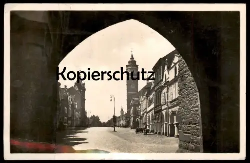 ALTE POSTKARTE DOMAZLICE POHLED BRANOU NA NAMESTI Böhmen Czech Republic Ceska Cesko Ansichtskarte postcard AK cpa