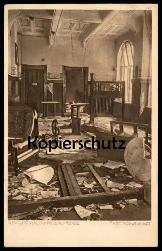 ALTE POSTKARTE STALLUPÖNEN KONDITOREI ROHDE PHOTO KÜHLEWINDT Stalupenai Stolupiany Ostpreussen postcard AK