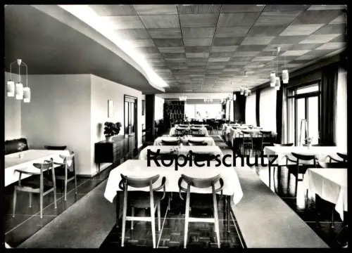 ÄLTERE POSTKARTE LAUTERBACH SCHWARZWALD HAUS BERLIN KURHEIM DER BARMER ERSATZKASSE BEK SPEISERAUM AK cpa postcard