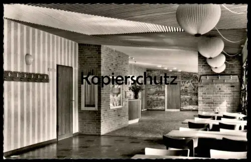 ÄLTERE POSTKARTE MÜNSTER JUGENDHERBERGE AM AASEE BISMARCKALLEE 31 Ansichtskarte AK cpa postcard