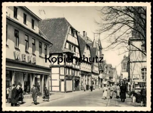 ALTE POSTKARTE LIPPSTADT KAUFHAUS AM WEKA FACHWERK Ansichtskarte AK postcard cpa