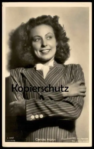 ALTE POSTKARTE CAROLA HÖHN FILM-SCHAUSPIELERIN actress acteur actrice Ross Verlag Foto Haenchen postcard Ansichtskarte