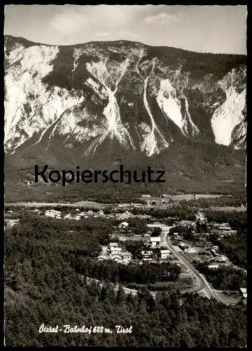 ÄLTERE POSTKARTE ÖTZTAL BAHNHOF 688 METER HAIMING TIROL ÖSTERREICH AUSTRIA Ansichtskarte AK cpa postcard