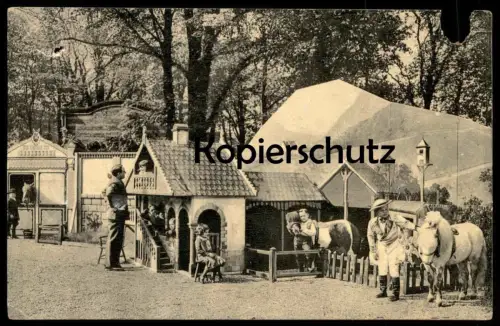 ALTE POSTKARTE SCHÄFERS MÄRCHENSTADT LILIPUT BERLIN PONY Liliputaner Circus Zirkus Cirque Lilliputian Midget cpa AK