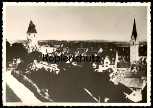 ÄLTERE POSTKARTE KEMPTEN ALLGÄU PANORAMA ST. MANG BURGHALDE Ansichtskarte AK postcard cpa