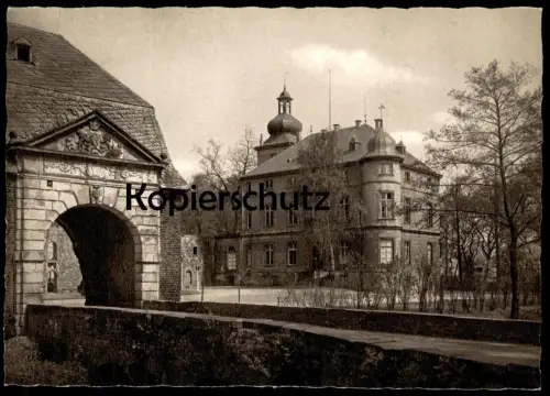 ÄLTERE POSTKARTE TROISDORF RATHAUS TORBOGEN TOR Ansichtskarte AK cpa postcard