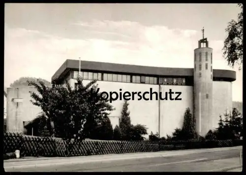 ÄLTERE POSTKARTE LANTENBACH AN DER AGGERTALSPERRE ST. MICHAELISKIRCHE KIRCHE 1973 GUMMERSBACH Ansichtskarte cpa postcard