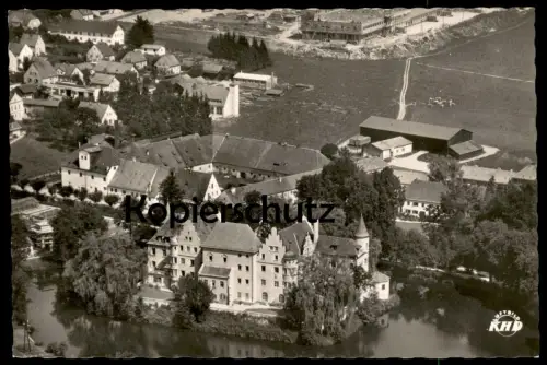ÄLTERE POSTKARTE TAUFKIRCHEN VILS SCHLOSS PANORAMA Totalansicht Bayern chateau castle Ansichtskarte AK cpa postcard
