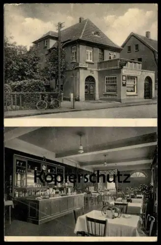 ALTE POSTKARTE GASTHOF HOTEL RESTAURANT HEINRICH BÜLLING NORDHORN GRAFSCHAFT BENTHEIM ROLINCK BIER Ansichtskarte AK cpa