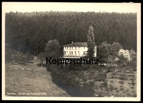 ALTE POSTKARTE ISERLOHN WALDHOTEL FRANZOSENHOHL HOTEL PANORAMA Ansichtskarte AKl postcard cpa