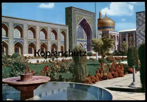 ÄLTERE POSTKARTE HOLY MAUSOLEUM OF HAZRAT IMAM REZA MASHHAD IRAN SHRINE Persia Moschee Ansichtskarte postcard cpa AK
