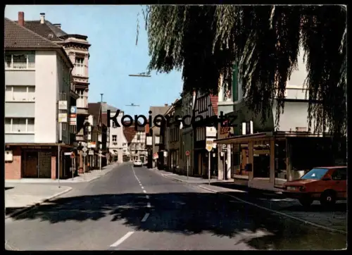 ÄLTERE POSTKARTE KAMEN IN WESTFALEN BAHNHOFSTRASSE Auto car Ansichtskarte cpa postcard AK