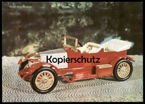 ÄLTERE POSTKARTE PRINZ HENRY VAUXHALL 1914 Lesney Products Opel Oldtimer Auto voiture old car postcard Ansichtskarte AK