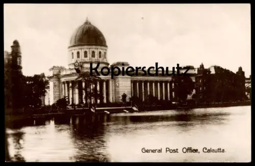 ALTE POSTKARTE GENERAL POST OFFICE CALCUTTA KALKUTTA Kolkata India Indien cpa AK postcard Ansichtskarte