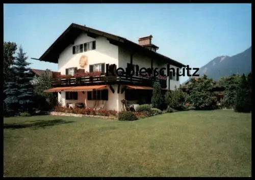 ÄLTERE POSTKARTE GARMISCH PARTENKIRCHEN GÄSTEHAUS SEETHALER HAUS WEITERFELDERSTRASSE Ansichtskarte AK cpa postcard