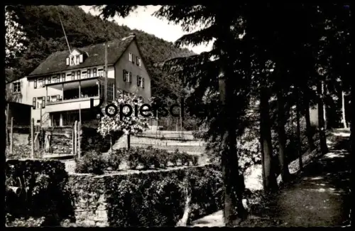 ÄLTERE POSTKARTE ST. GOARSHAUSEN RHEIN PENSION HAUS GUTE MÜHLE BESITZER HANS LÜNGEN Ansichtskarte AK cpa postcard