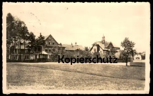 ÄLTERE POSTKARTE HOHENSTEIN-ERNSTTHAL BETHLEHEMSTIFT 1952 PANORAMA Sachsen Ansichtskarte AK cpa postcard