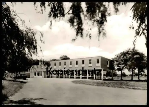 ÄLTERE POSTKARTE MÜNSTER SPORTSCHULE DER DEUTSCHEN JUGENDKRAFT KARDINAL VON GALEN GREVENER STRASSE Ansichtskarte AK cpa