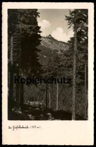 ALTE POSTKARTE DIE HEUFUDERBAUDE 1940 HEUFUDER BAUDE SWIERADOW DOM ZDROJOWY Bad Flinsberg Zdroj Schlesien cpa postcard